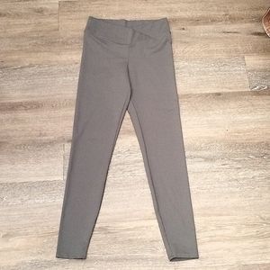 2019 Women's XS EXPRESS gray low rise bodycon skinny pant leggings #400483